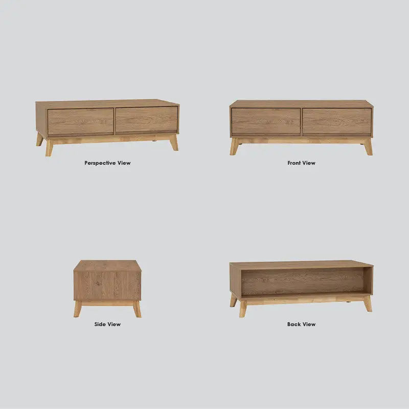 Hirado Coffee Table - Natural - Furniture > Living Room > Coffee Tables