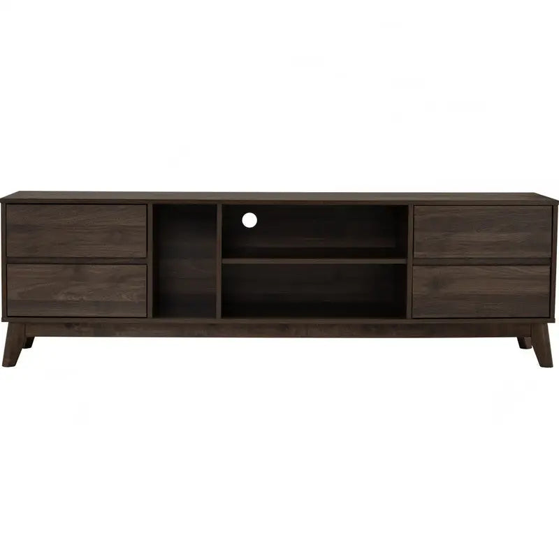 Hirado Entertainment TV Unit - Cocoa - Furniture > Living Room > TV Units