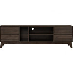 Hirado Entertainment TV Unit - Cocoa - Furniture > Living Room > TV Units