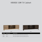 Hirado Entertainment TV Unit - Cocoa - Furniture > Living Room > TV Units