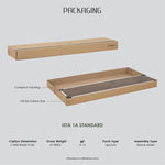 Hirado Entertainment TV Unit - Cocoa - Furniture > Living Room > TV Units