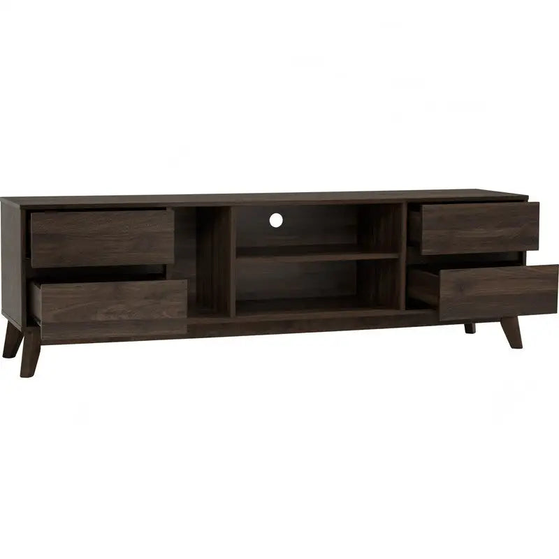 Hirado Entertainment TV Unit - Cocoa - Furniture > Living Room > TV Units