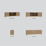 Hirado Entertainment TV Unit - Natural - Furniture > Living Room > TV Units