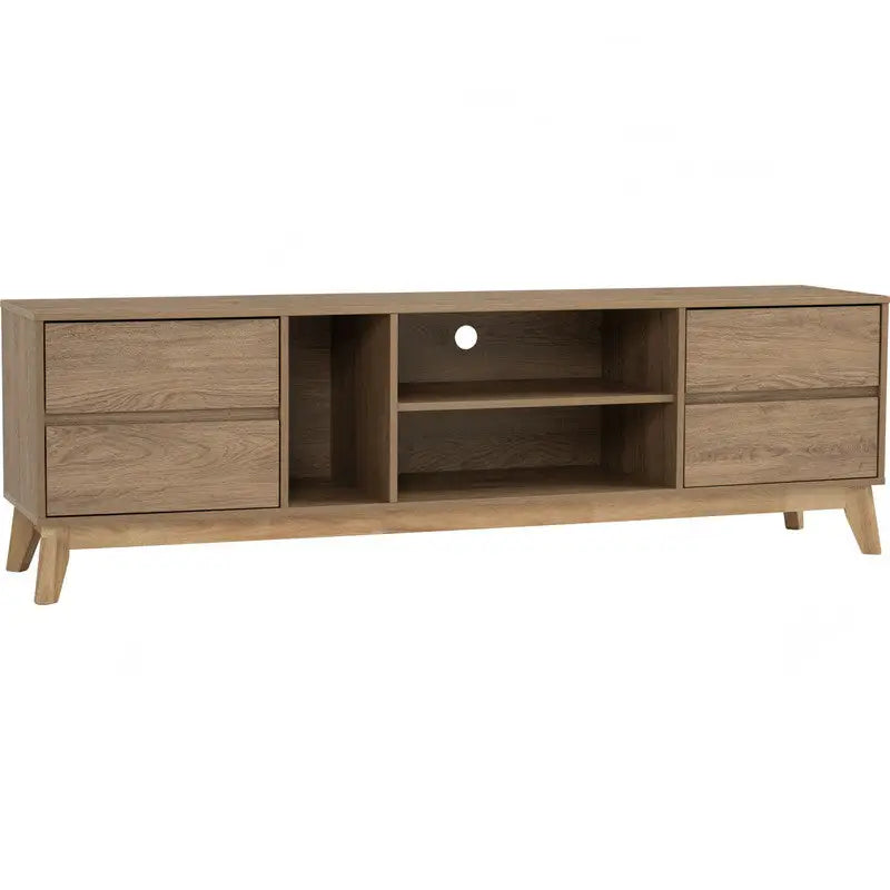 Hirado Entertainment TV Unit - Natural - Furniture > Living Room > TV Units