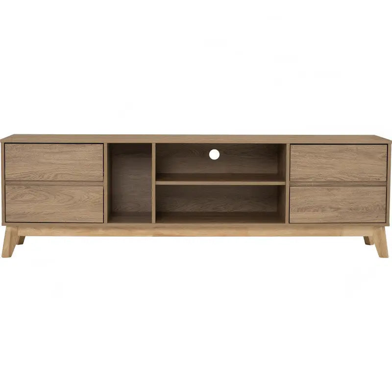 Hirado Entertainment TV Unit - Natural - Furniture > Living Room > TV Units