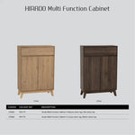Hirado Sideboard Hallway Table Shoe Cabinet - Natural - Furniture > Living Room > Shoe Storage