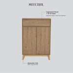 Hirado Sideboard Hallway Table Shoe Cabinet - Natural - Furniture > Living Room > Shoe Storage