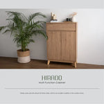 Hirado Sideboard Hallway Table Shoe Cabinet - Natural - Furniture > Living Room > Shoe Storage