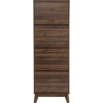 Hirado Tall Shoe Cabinet - Cocoa - Furniture > Living Room > Shoe Storage