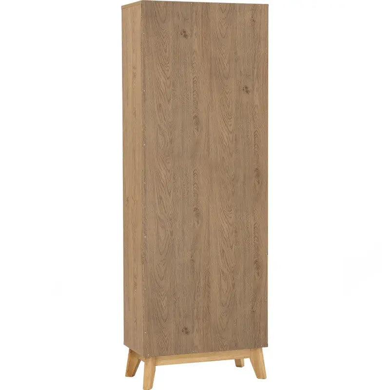 Hirado Tall Shoe Cabinet - Natural - Furniture > Living Room > Shoe Storage