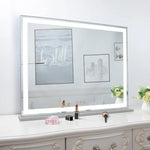 Hollywood LED Makeup Mirror with Smart Touch Control and 3 Colors Dimmable Light (72 x 56 cm) - Health & Beauty >