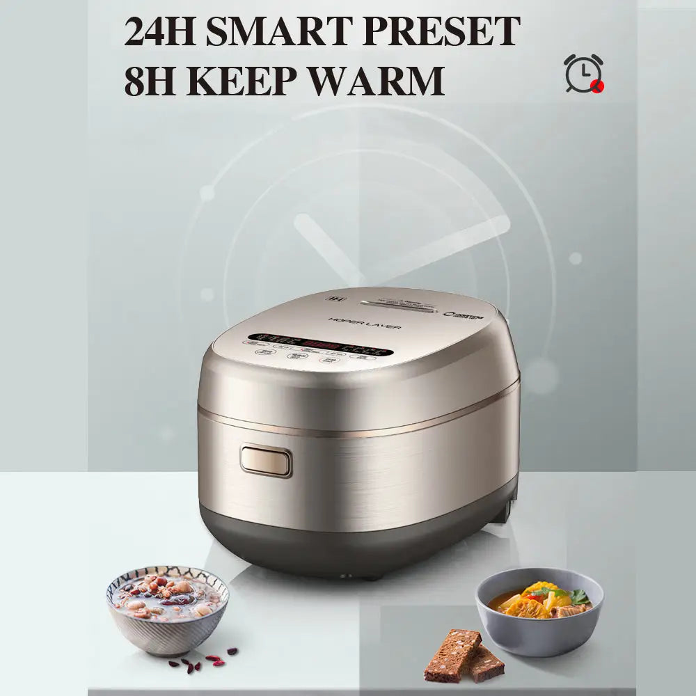 Hoper Layer 4L Electric Rice Cooker IH Heating Zero Coating Non-stick Technology - Appliances > Kitchen Appliances >