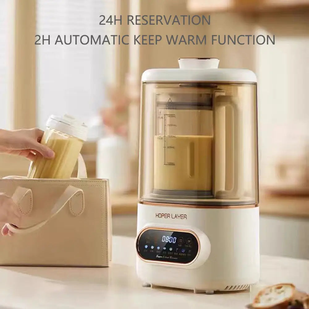 Hoper Layer 8in1 Quite Cooking Blender with Silent Shield 24H Preset Self-Cleaning AU Model - Appliances > Kitchen