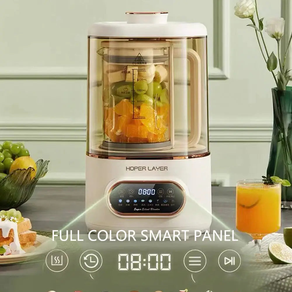 Hoper Layer 8in1 Quite Cooking Blender with Silent Shield 24H Preset Self-Cleaning AU Model - Appliances > Kitchen
