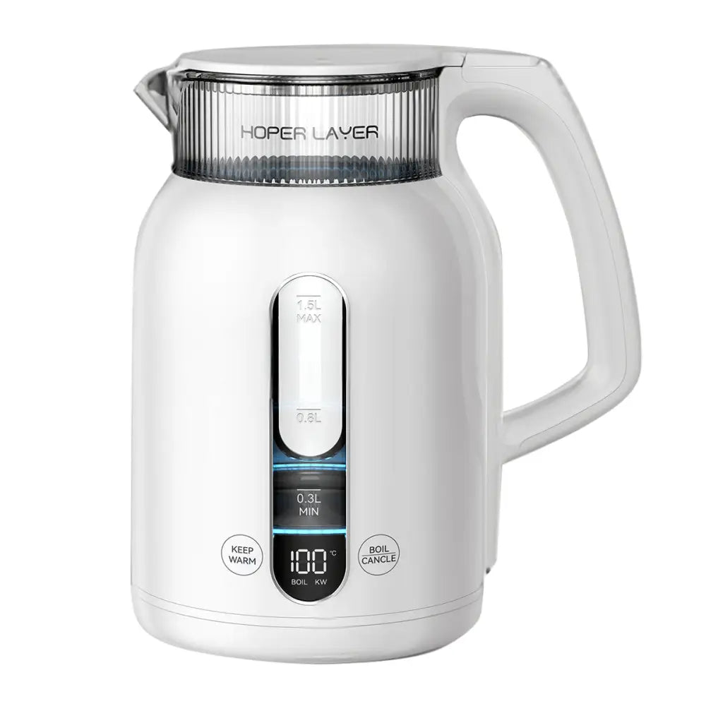 Hoper Layer Insulation Electric Kettle 1.5L 1500W Water Boiler K15-G1 - Appliances > Kitchen Appliances > Kettles