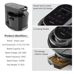 Hoper Layer Multi-functional 2 in 1 air fryer & smokeless BBQ grill KZ-50 - Appliances > Kitchen Appliances > Air Fryers
