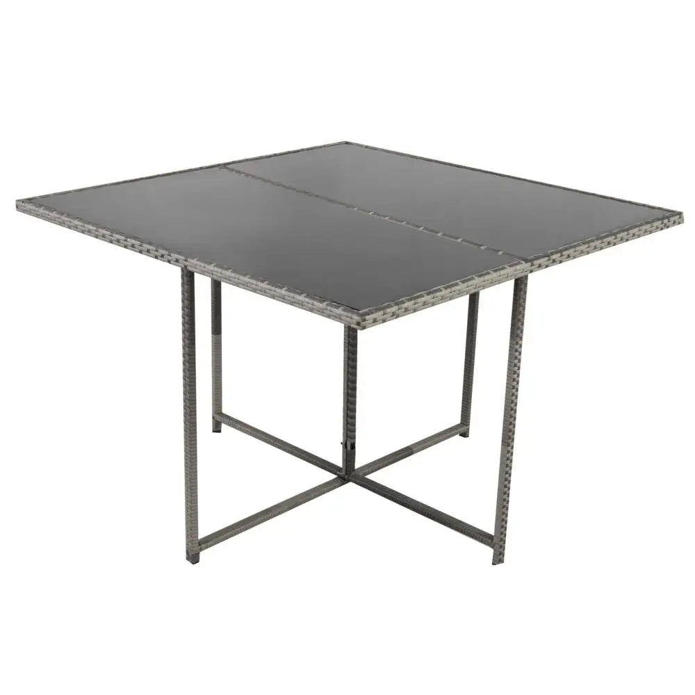 Horrocks 8 Seater Outdoor Dining Set-Grey - Furniture > Outdoor
