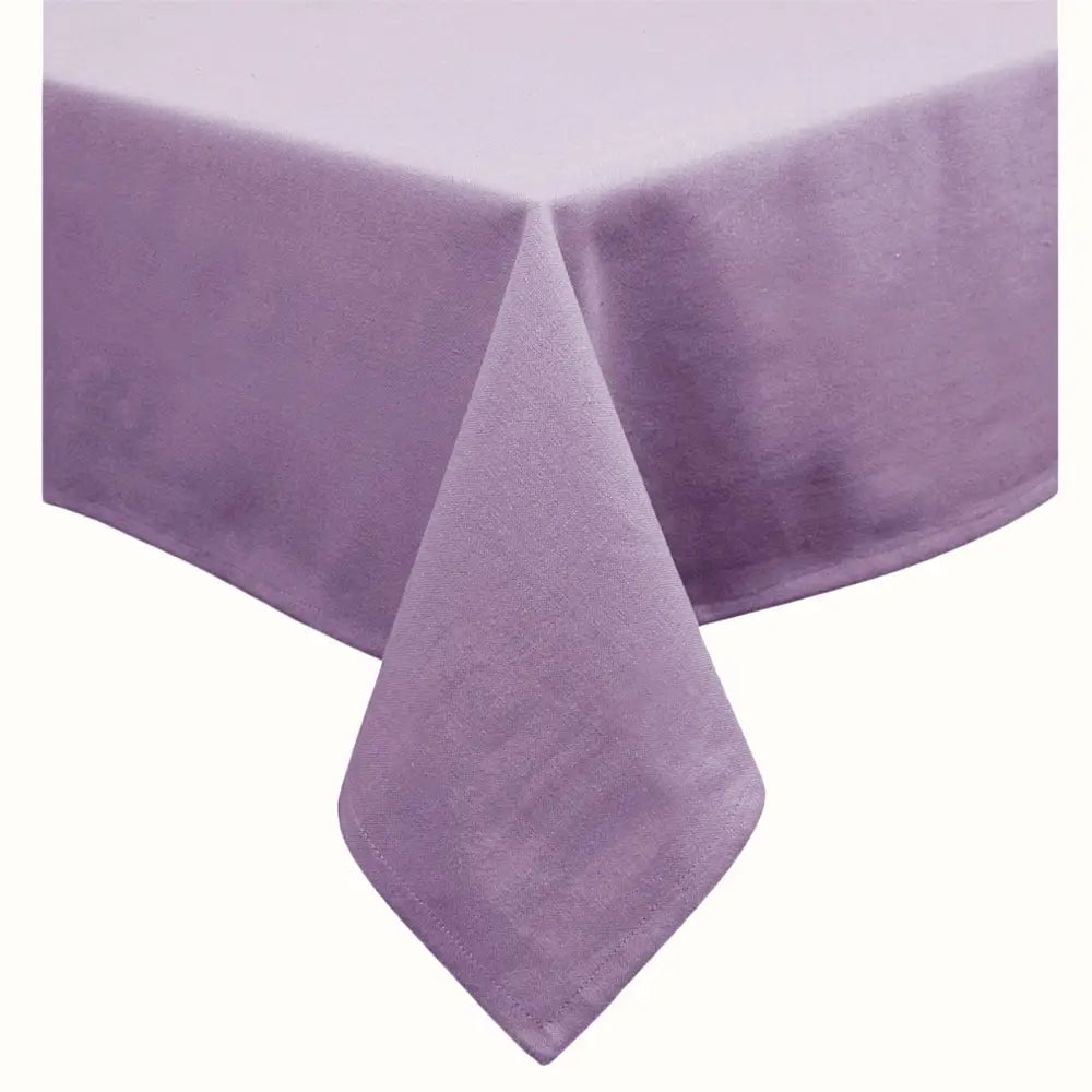 Hoydu Cotton Blend Table Cloth Lavender Mist 150x225cm - Home & Garden > Kitchenware