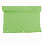 Hoydu Set of 2 - Cotton Ribbed Table Placemats Apple Green - Home & Garden > Kitchenware
