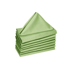 Hoydu Set of 8 Cotton Napkins Apple Green - Home & Garden > Kitchenware