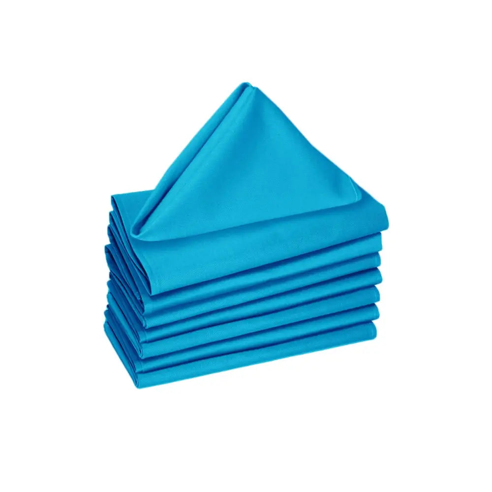 Hoydu Set of 8 Cotton Napkins Blue Bird - Home & Garden > Kitchenware