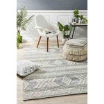 Hudson 806 Silver by Rug Culture - 225X155CM - RECTANGLE - Home & Garden > Rugs > Floor Rugs