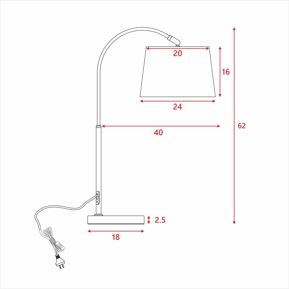 Hudson Table Lamp - Home & Garden > Lighting