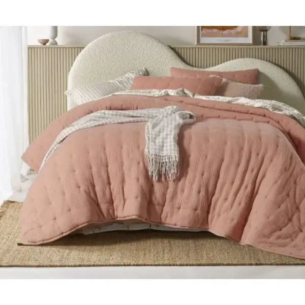 Hugo Clay Coverlet by Vintage Design Homeware Queen - Home & Garden > Wall Art > 3D Wall Art