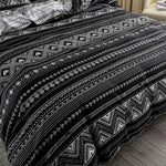 Hugo Reversible King Size Duvet Quilt Cover Set - Home & Garden > Bedding