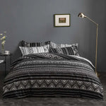 Hugo Reversible King Size Duvet Quilt Cover Set - Home & Garden > Bedding