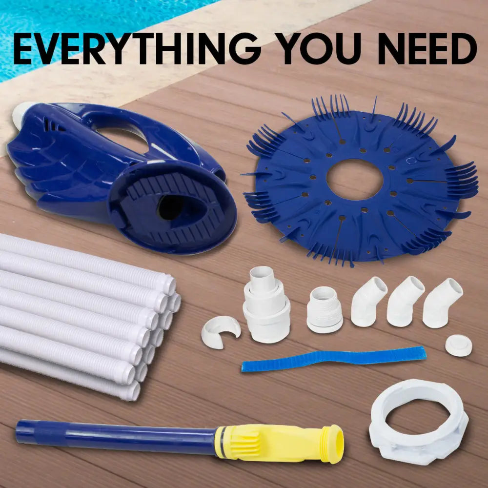HydroActive Automatic Swimming Pool Vacuum Cleaner Leaf Eater ABS Diaphragm - Home & Garden > Pool & Accessories