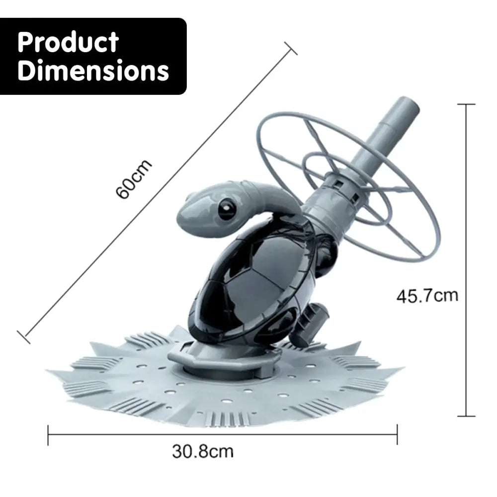 HydroActive Automatic Swimming Pool Vacuum Cleaner Leaf Eater Turtle - Home & Garden > Pool & Accessories