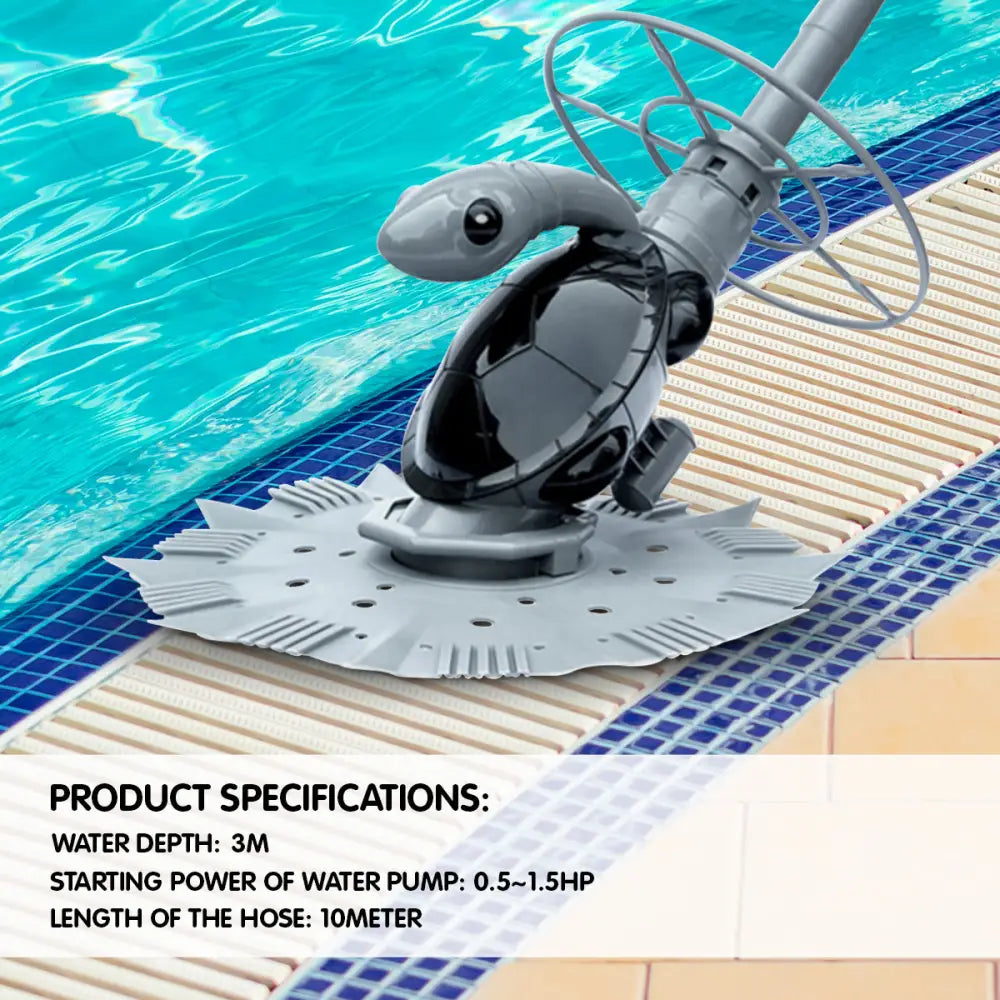 HydroActive Automatic Swimming Pool Vacuum Cleaner Leaf Eater Turtle - Home & Garden > Pool & Accessories