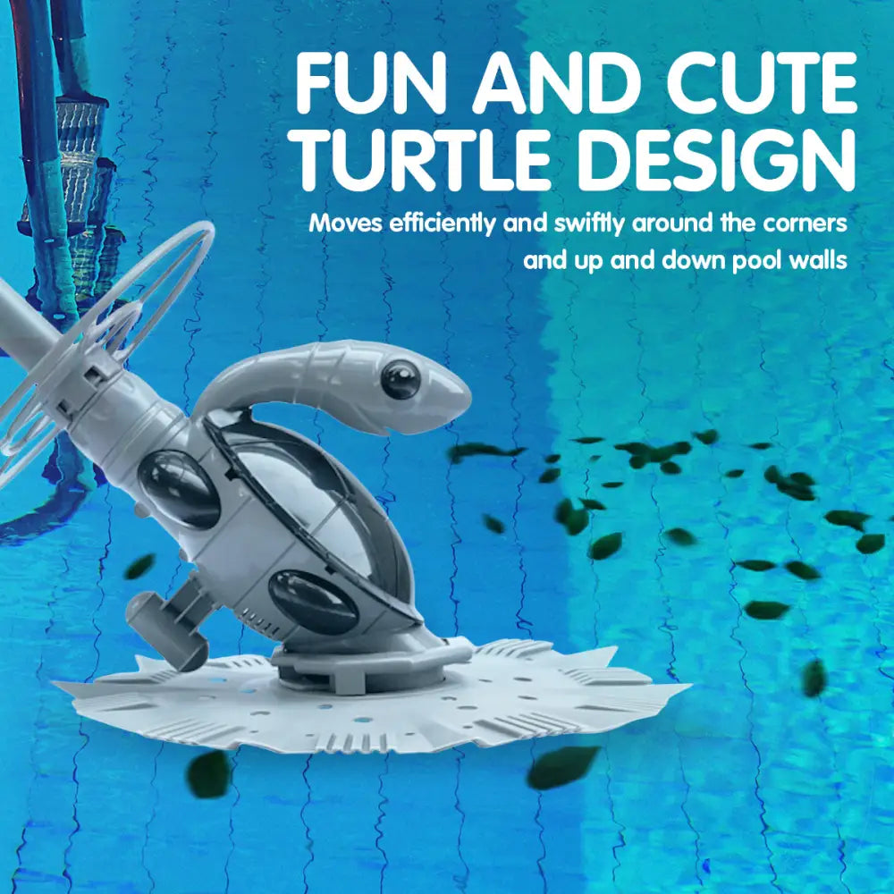 HydroActive Automatic Swimming Pool Vacuum Cleaner Leaf Eater Turtle - Home & Garden > Pool & Accessories