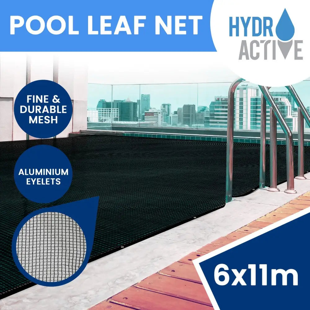 HydroActive UV-Resistant Swimming Pool Leaf Net Cover 6 x 11m - Home & Garden > Pool & Accessories