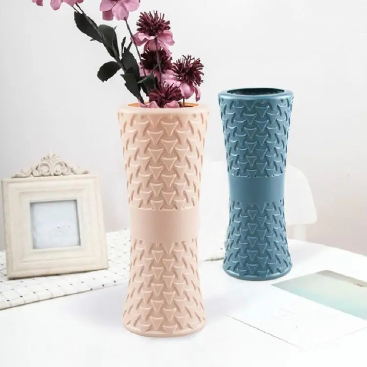 Hydroponic Drop-resistant Flower Vase for Dry and Wet Arrangements - Milk White - Home & Garden > Decor > Vases & Table
