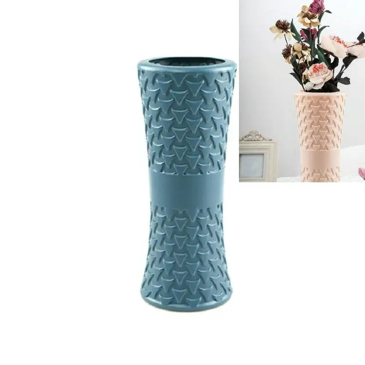 Hydroponic Drop-resistant Flower Vase for Dry and Wet Arrangements - Milk White - Home & Garden > Decor > Vases & Table