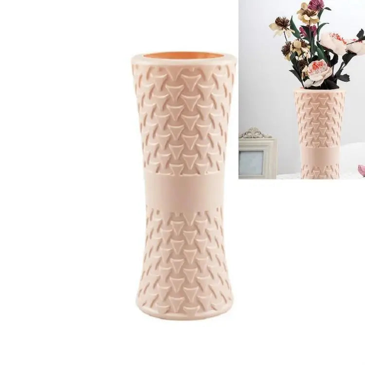 Hydroponic Drop-resistant Flower Vase for Dry and Wet Arrangements - Milk White - Home & Garden > Decor > Vases & Table