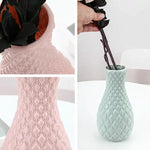 Hydroponic Plastic Vase for Dry and Wet Flower Arrangements - Desktop Furnishings - Pink - Home & Garden > Decor >