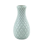 Hydroponic Plastic Vase for Dry and Wet Flower Arrangements - Desktop Furnishings - Milk White - Home & Garden > Decor