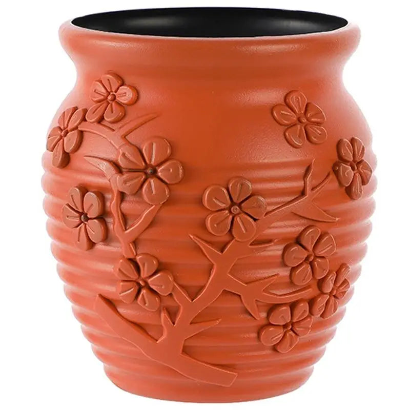 Hydroponic Vase for Home Flower Arrangements - Wet and Dry - Milk White - Home & Garden > Decor > Vases & Table Decor