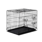 i.Pet 24’’ Dog Cage Crate Kennel 3 Doors - Pet Care > Dog Supplies > Dog Kennels