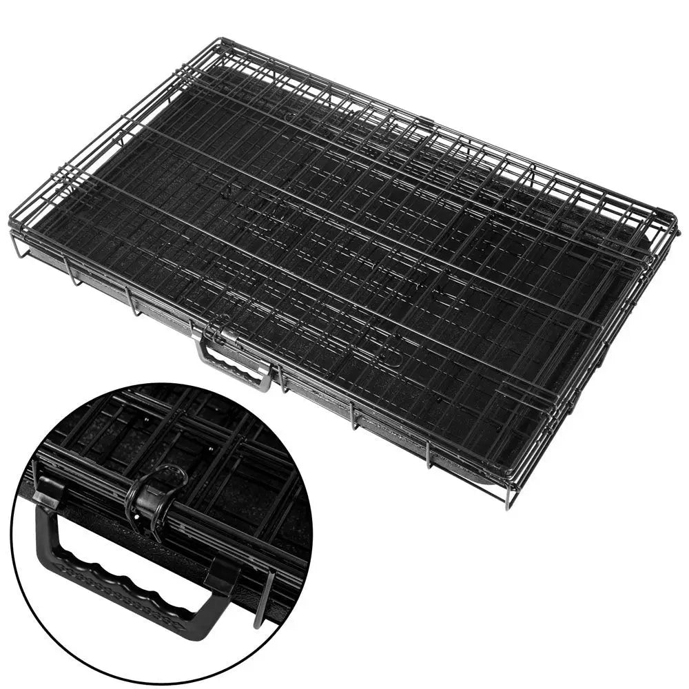 i.Pet 36’’ Dog Cage Crate Kennel 3 Doors - Pet Care > Dog Supplies > Dog Kennels