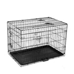 i.Pet 36’’ Dog Cage Crate Kennel 3 Doors - Pet Care > Dog Supplies > Dog Kennels
