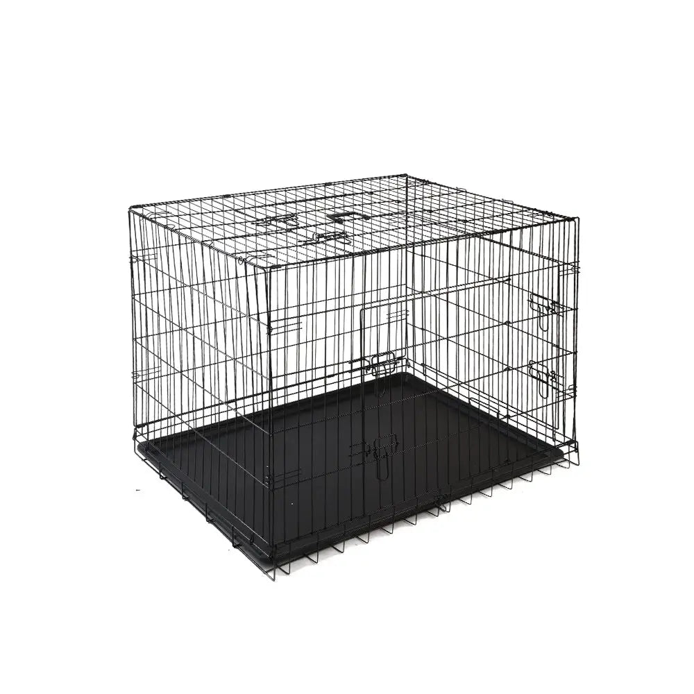 i.Pet 42’’ Dog Cage Crate Large Kennel 3 Doors - Pet Care > Dog Supplies > Dog Kennels