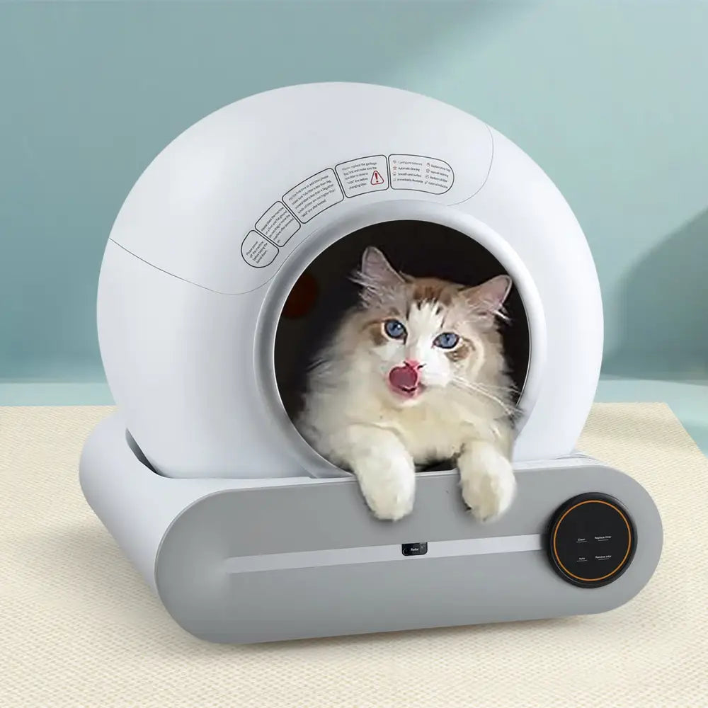 i.Pet Automatic Cat Litter Box Self-Cleaning Large Smart Toilet Tray App Control 9L - Pet Care > Cat Supplies > Cat