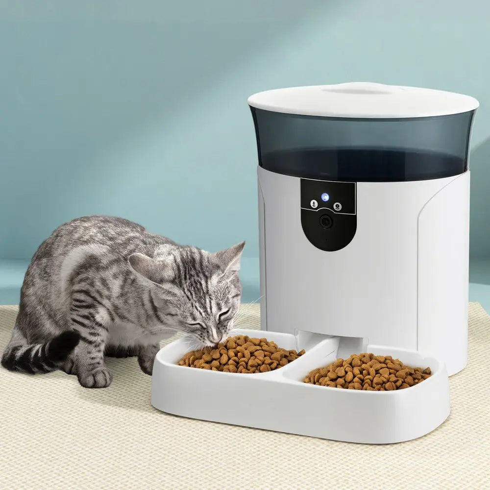 i.Pet Automatic Pet Feeder Dog Cat Camera Wifi Smart Food Dispenser Timer 7L APP - Pet Care > Dog Supplies > Dog Bowls