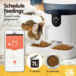 i.Pet Automatic Pet Feeder Dog Cat Wifi 7L Auto Smart Food Dispenser Timer Feed - Pet Care > Dog Supplies > Dog Bowls