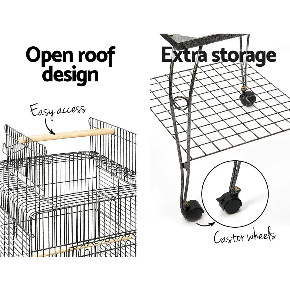 i.Pet Bird Cage 145cm Large Aviary - Pet Care > Bird > Bird Cages & Stands