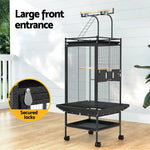 i.Pet Bird Cage Large Cages 155cm Parrot Aviary Stand-Alone Budgie Wheels Castor - Pet Care > Bird > Bird Cages & Stands
